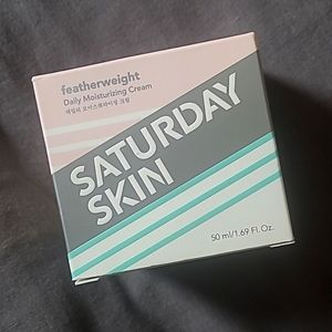 NEW sealed Saturday Skin Featherweight Daily Moisturizing Cream